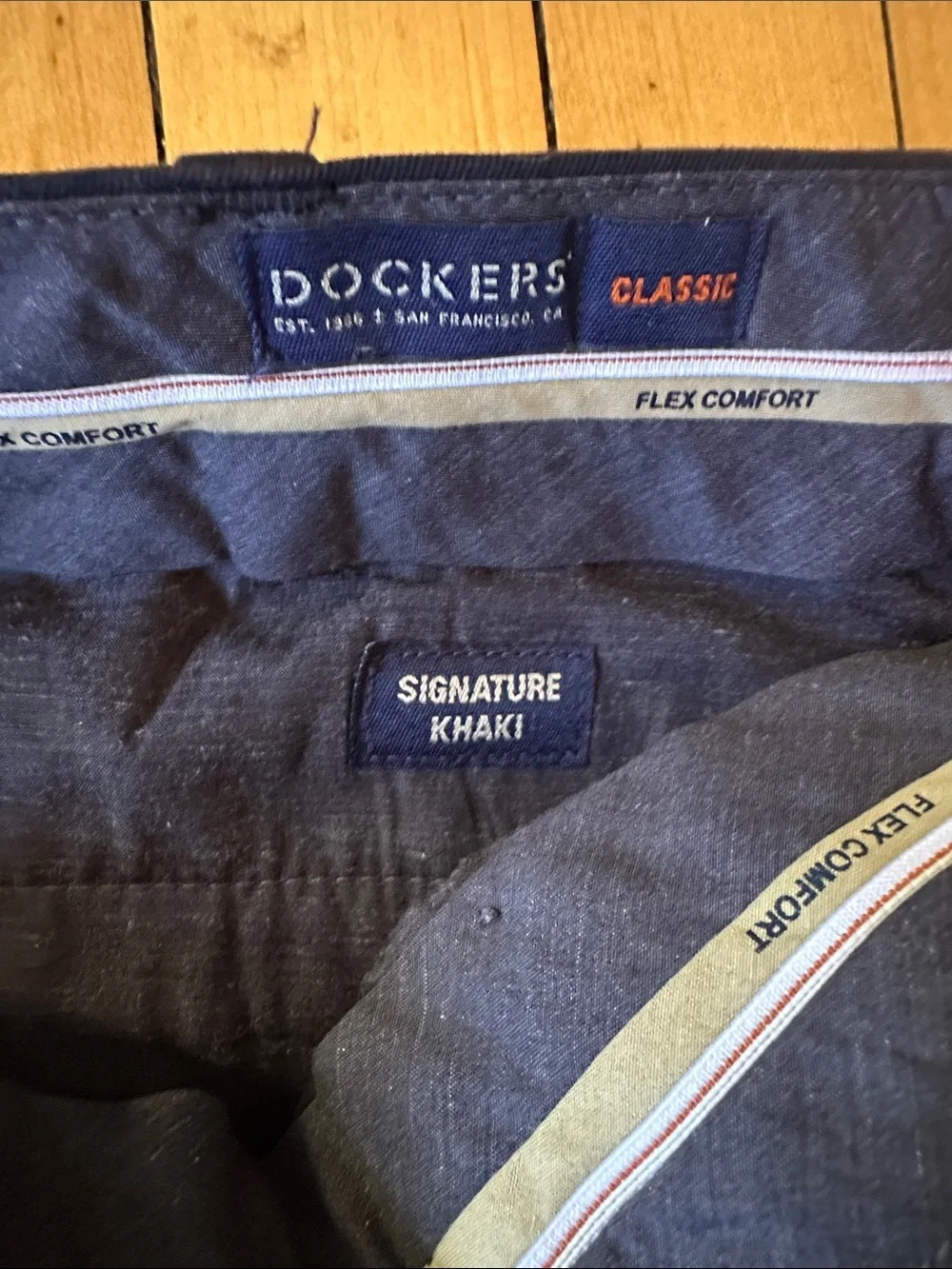 Dockers Men's Black Dress Pants - Straight Leg